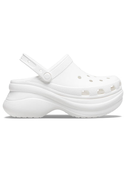 Zueco Plataforma Mujer Bae Clog Blanco Crocs
