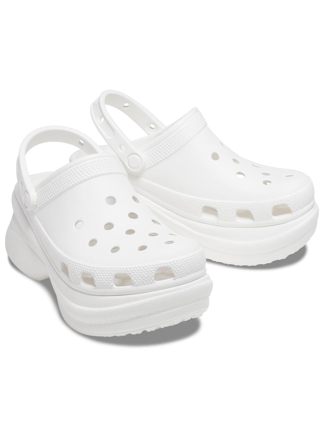 Zueco Plataforma Mujer Bae Clog Blanco Crocs