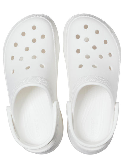 Zueco Plataforma Mujer Bae Clog Blanco Crocs
