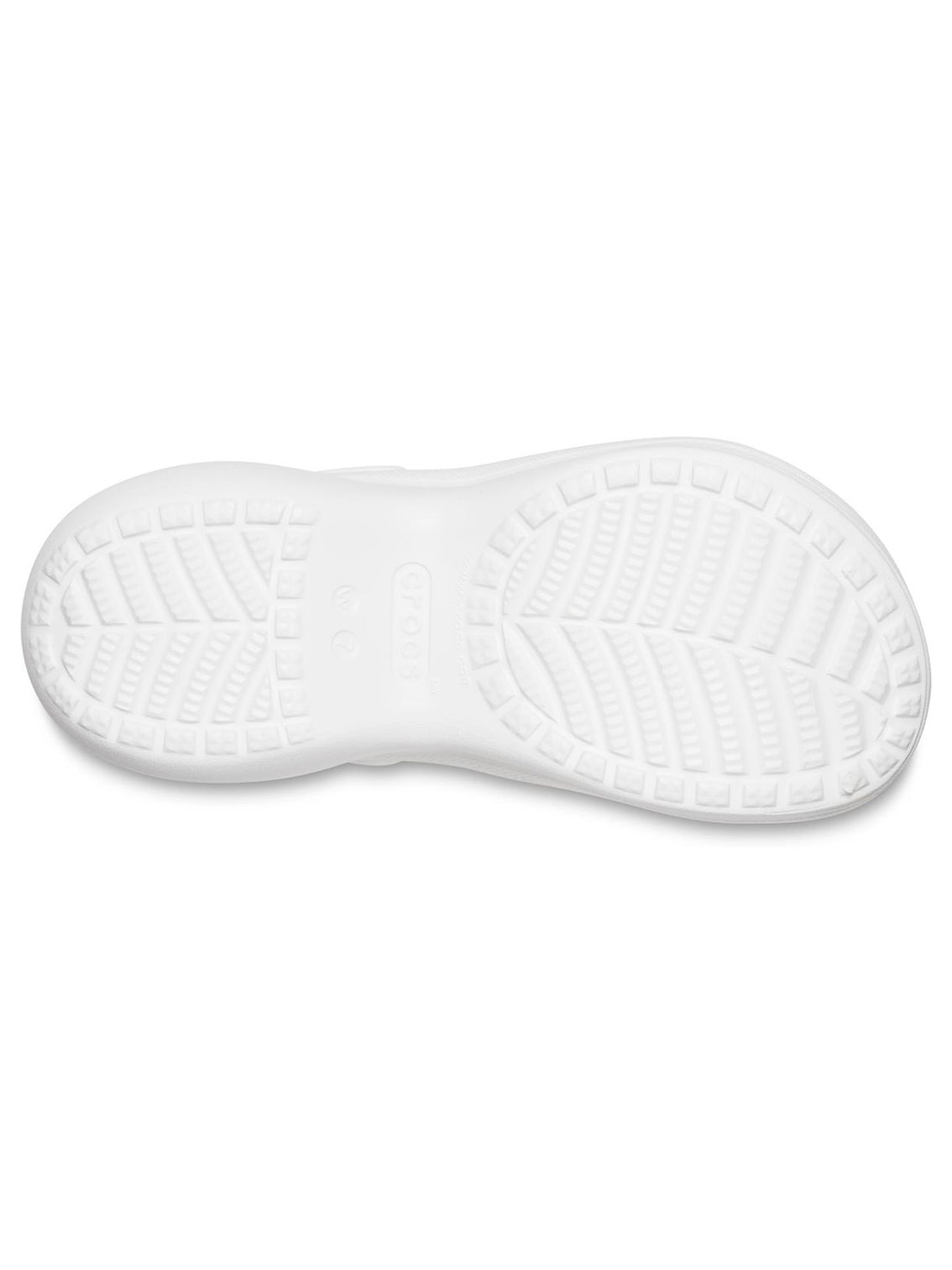 Zueco Plataforma Mujer Bae Clog Blanco Crocs