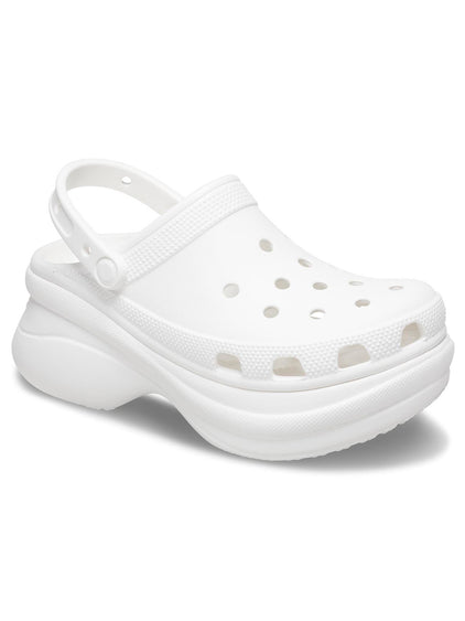 Zueco Plataforma Mujer Bae Clog Blanco Crocs