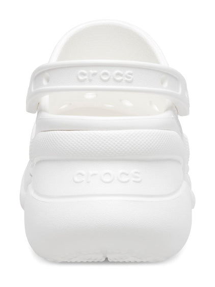 Zueco Plataforma Mujer Bae Clog Blanco Crocs