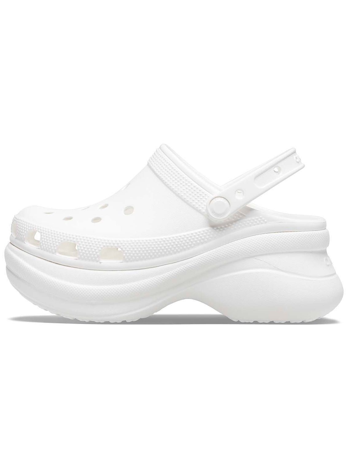Zueco Plataforma Mujer Bae Clog Blanco Crocs