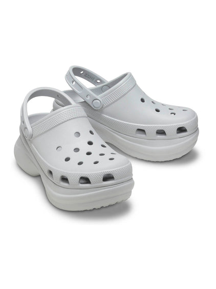 Zueco Plataforma Mujer Bae Clog Gris Crocs