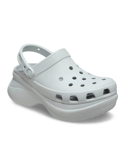 Zueco Plataforma Mujer Bae Clog Gris Crocs