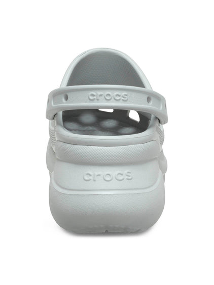 Zueco Plataforma Mujer Bae Clog Gris Crocs