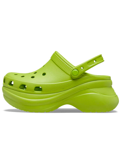 Zueco Plataforma Mujer Bae Clog Verde Crocs