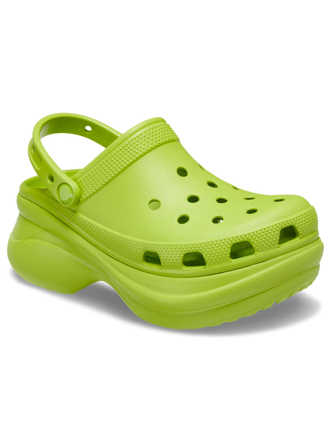 Zueco Plataforma Mujer Bae Clog Verde Crocs