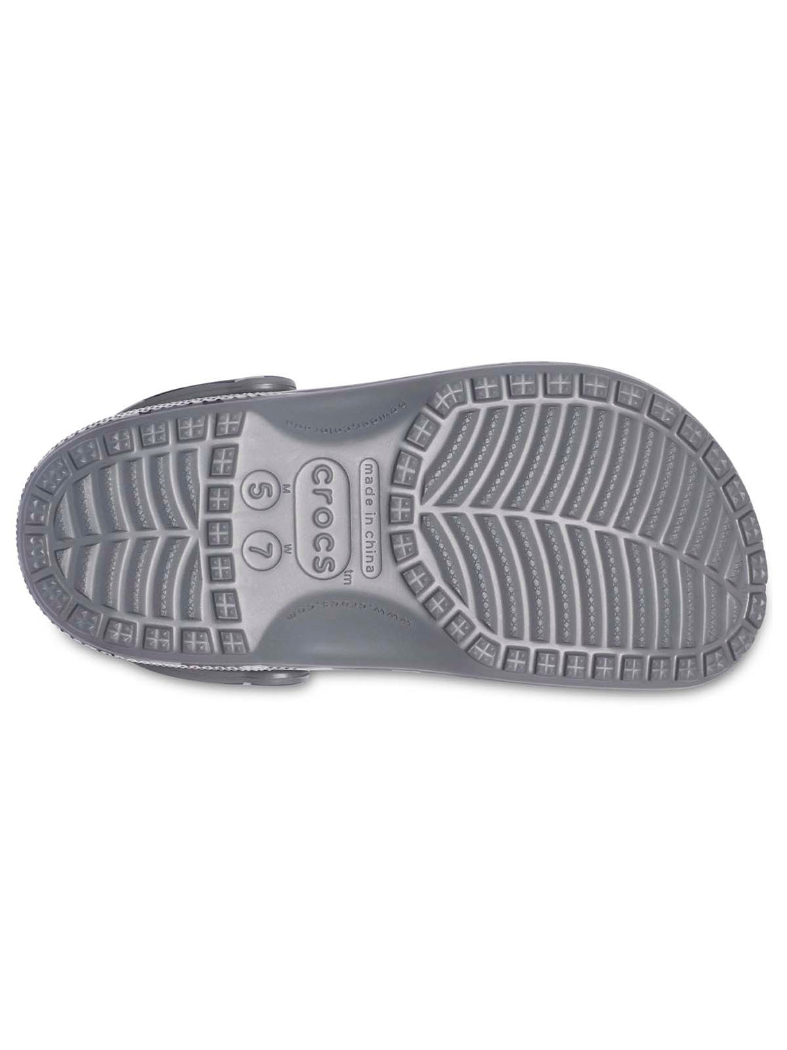 Zueco Unisex Classic Printed Camo Clog Gris Crocs