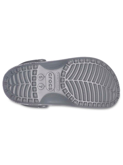 Zueco Unisex Classic Printed Camo Clog Gris Crocs