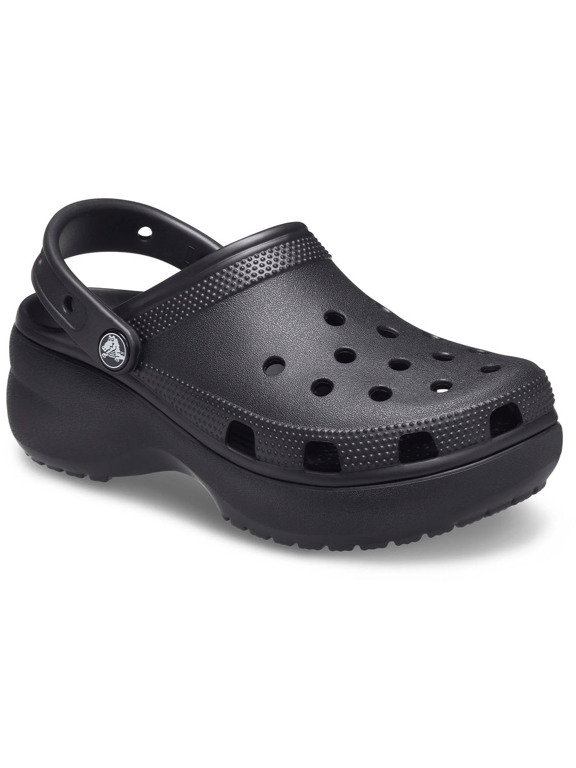 Zueco Plataforma Mujer Classic Negro Crocs