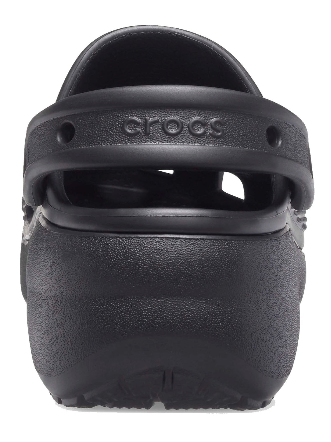 Zueco Plataforma Mujer Classic Negro Crocs
