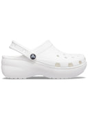 Zueco Plataforma Mujer Classic Blanco Crocs