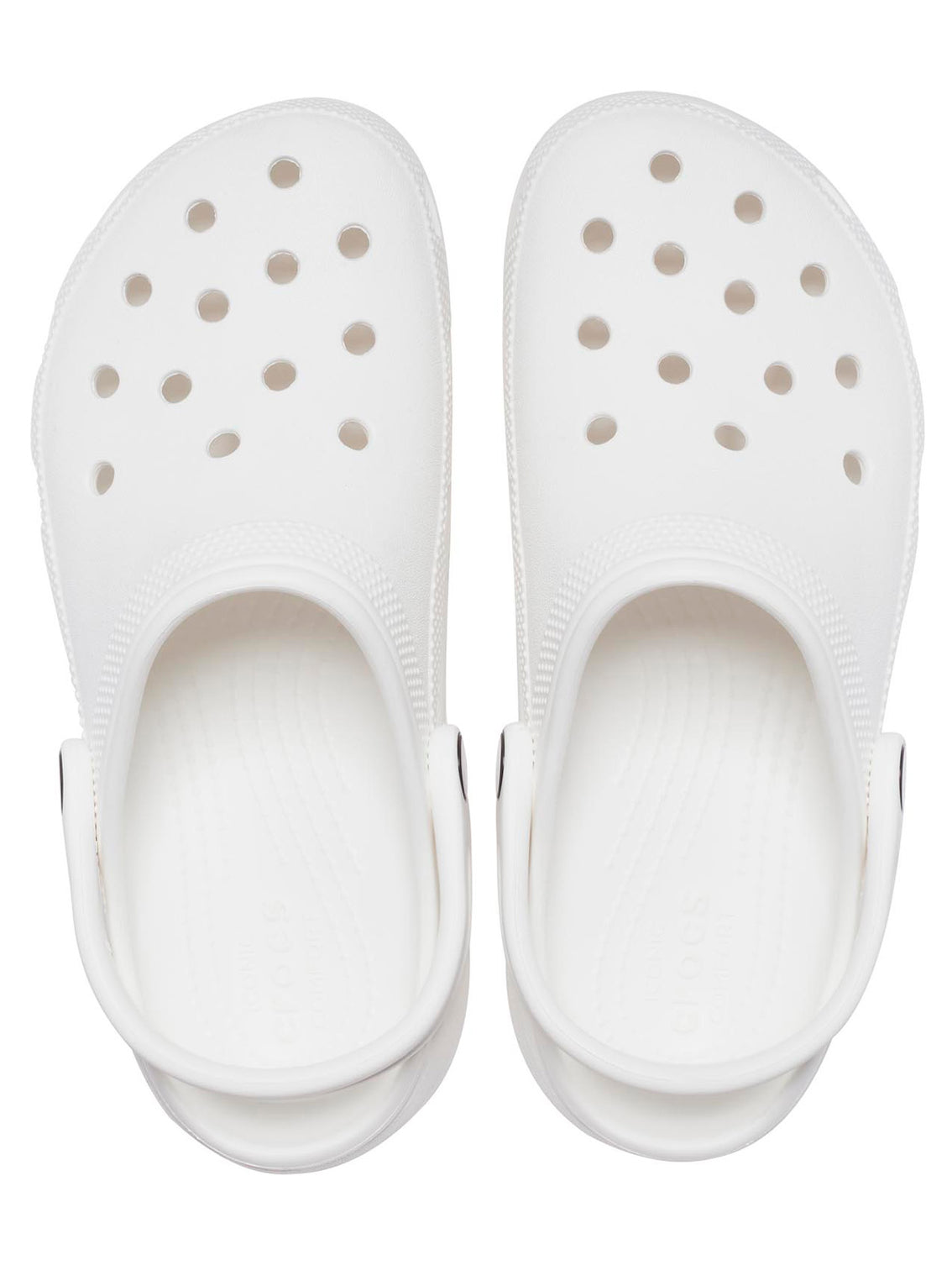 Zueco Plataforma Mujer Classic Blanco Crocs