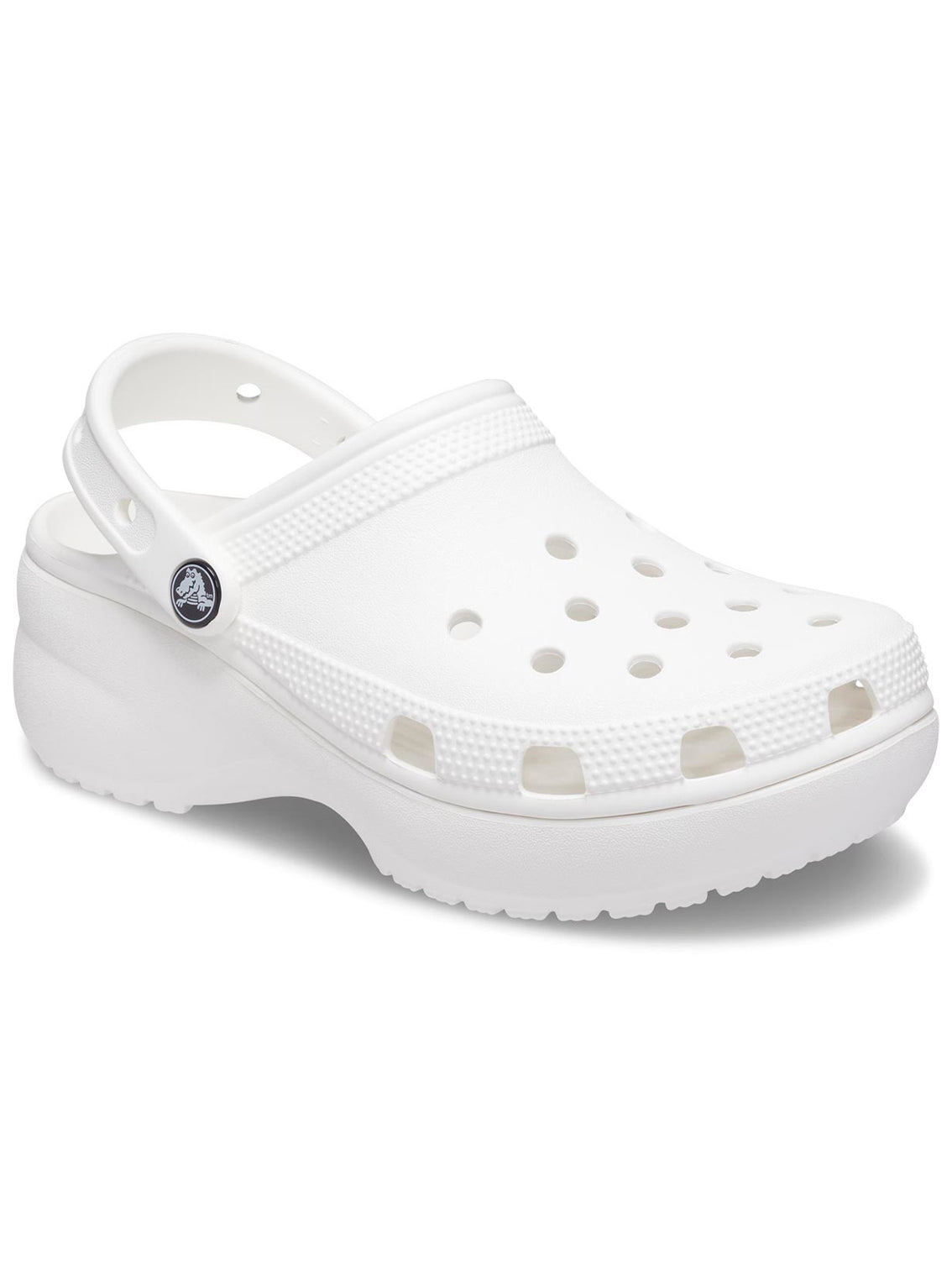 Zueco Plataforma Mujer Classic Blanco Crocs