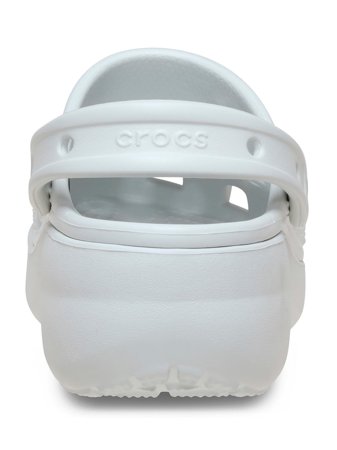 Zueco Plataforma Mujer Classic Gris Claro Crocs