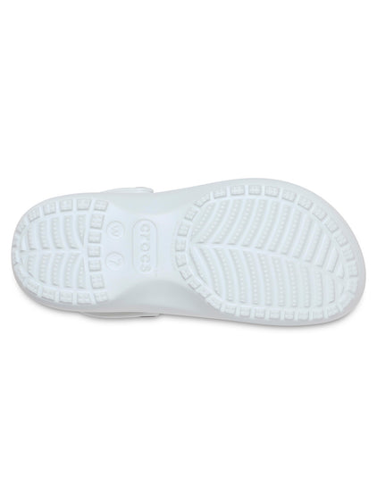 Zueco Plataforma Mujer Classic Gris Claro Crocs