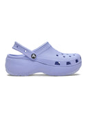 Zueco Plataforma Mujer Classic Lila Crocs