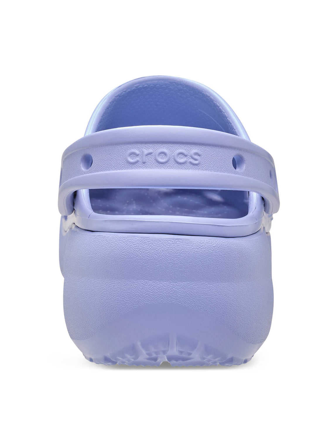 Zueco Plataforma Mujer Classic Lila Crocs
