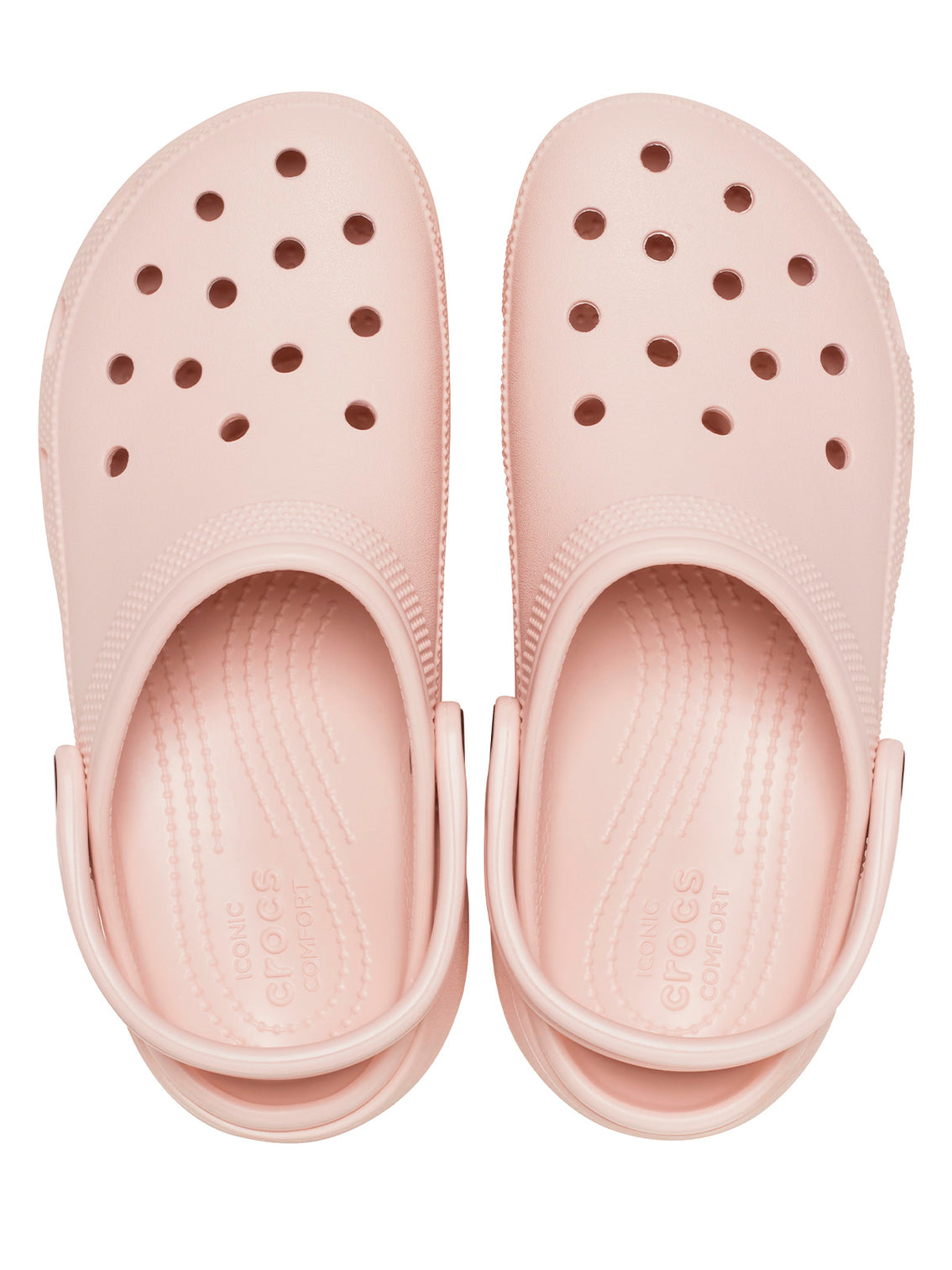 Zueco Plataforma Mujer Classic Rosa Crocs