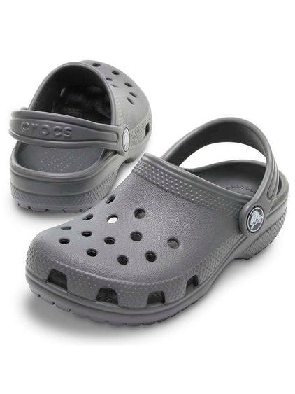 Zueco Niños Pequeños Classic Clog Gris Crocs