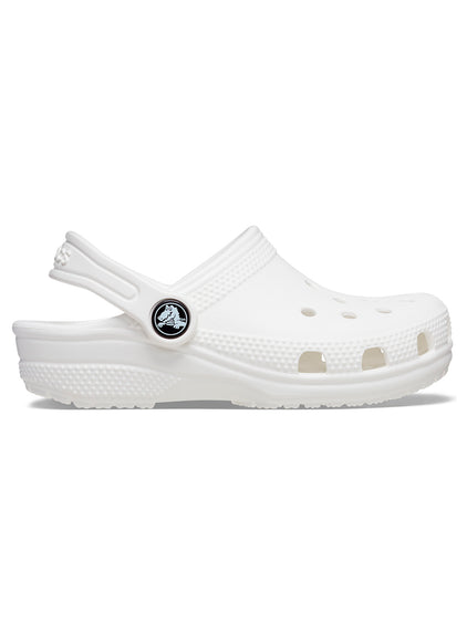 Zueco Niños Pequeños Classic Clog Blanco Crocs