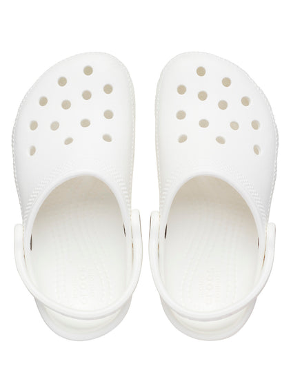 Zueco Niños Pequeños Classic Clog Blanco Crocs