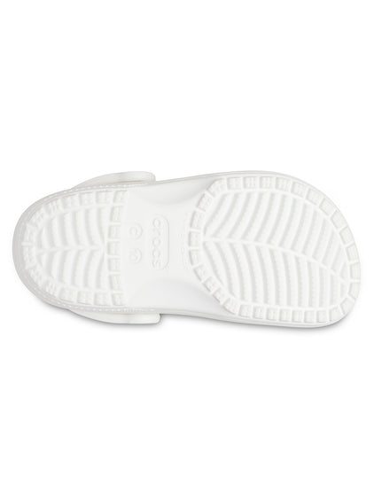 Zueco Niños Pequeños Classic Clog Blanco Crocs