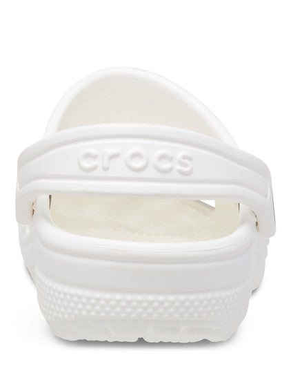 Zueco Niños Pequeños Classic Clog Blanco Crocs
