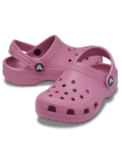 Zueco Niños Pequeños Classic Clog Rosado Crocs