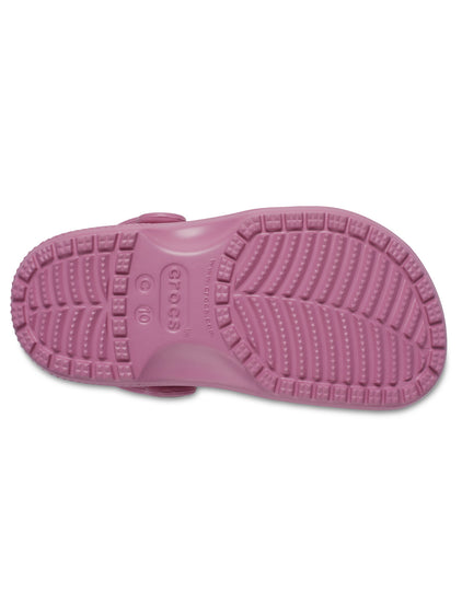 Zueco Niños Pequeños Classic Clog Rosado Crocs