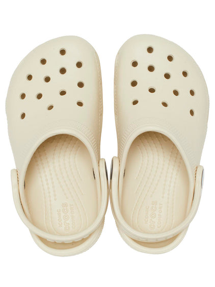 Zueco Niños Pequeños Classic Clog Beige Crocs