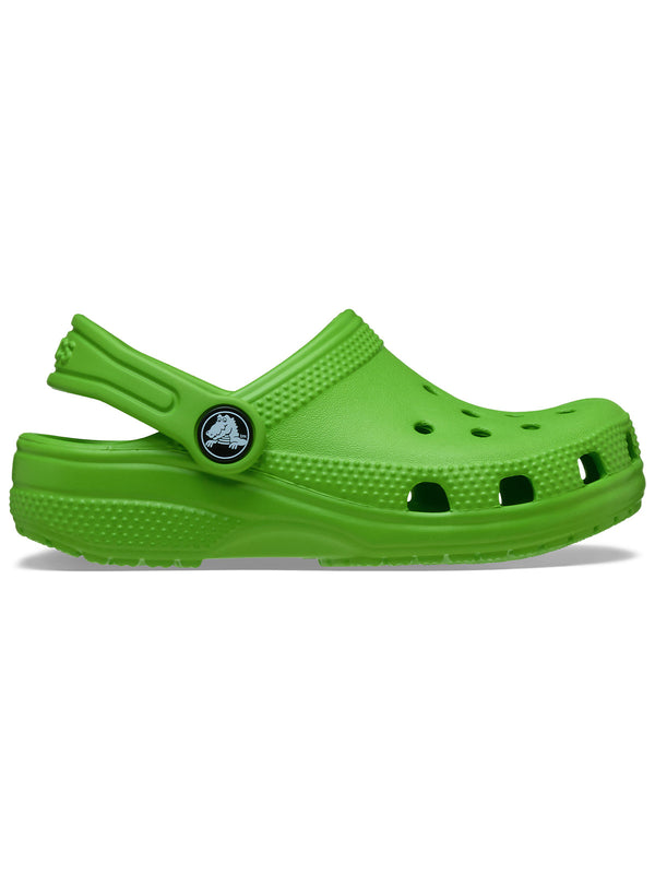 Zueco Niños Pequeños Classic Clog Verde Crocs
