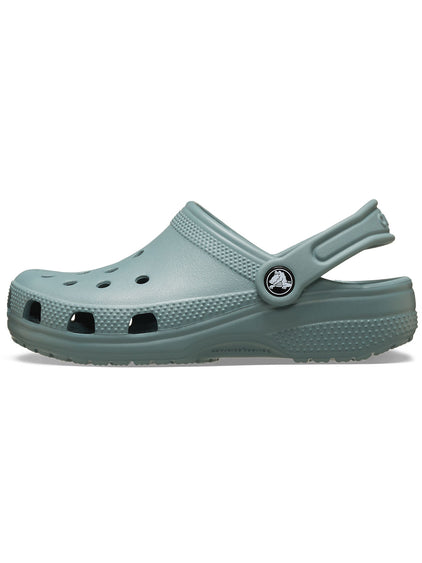 Zueco Niños Pequeños Classic Clog Verde Crocs
