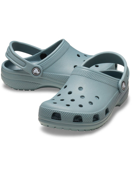 Zueco Niños Pequeños Classic Clog Verde Crocs