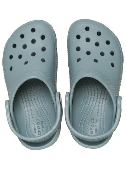 Zueco Niños Pequeños Classic Clog Verde Crocs