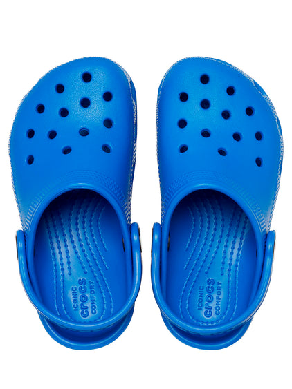 Zueco Niños Pequeños Classic Clog Azul Crocs
