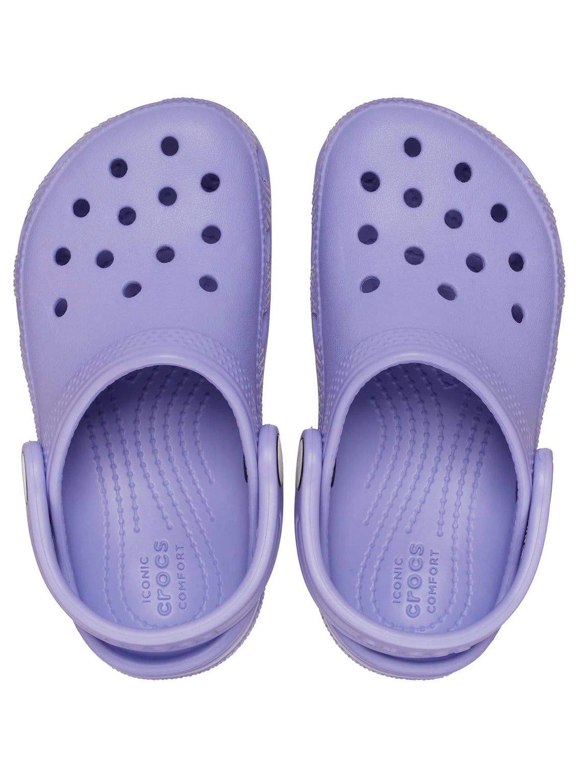 Zueco Niños Pequeños Classic Clog Morado Crocs