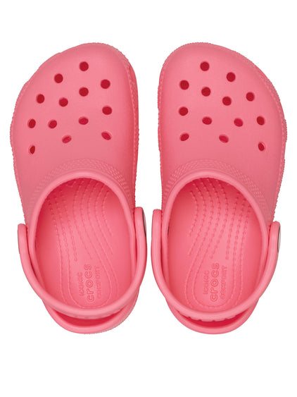 Zueco Niños Pequeños Classic Clog Rosado Crocs