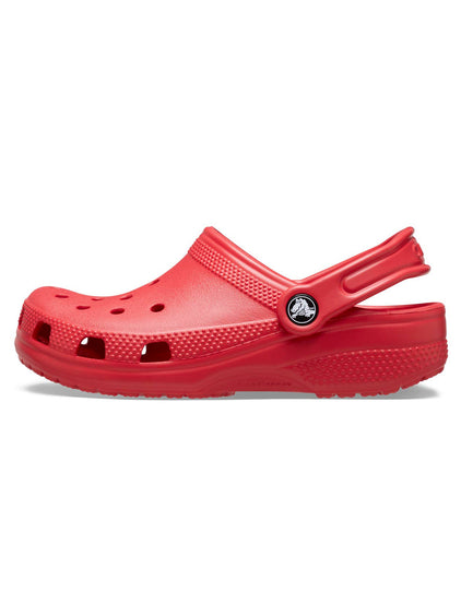 Zueco Niños Pequeños Classic Clog Rojo Crocs