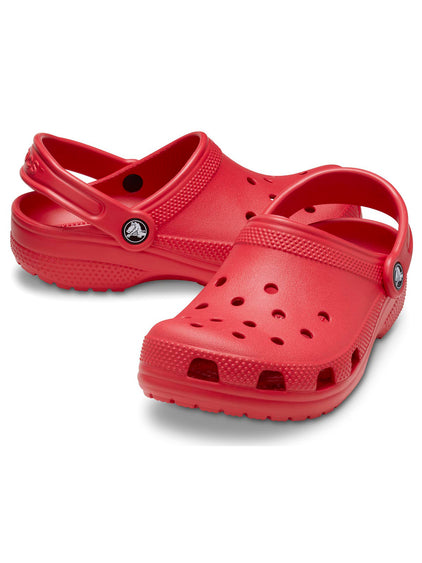 Zueco Niños Pequeños Classic Clog Rojo Crocs