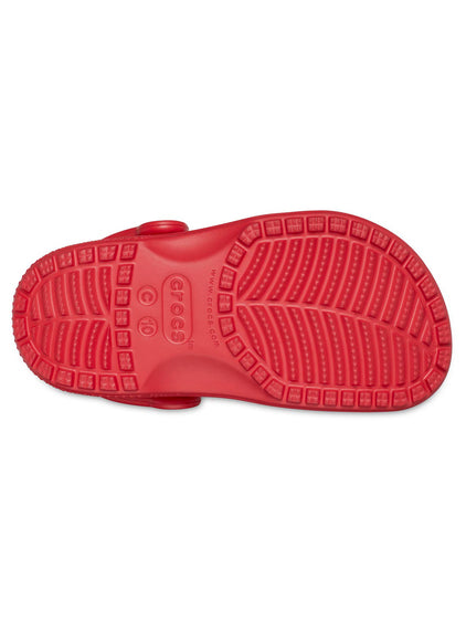 Zueco Niños Pequeños Classic Clog Rojo Crocs