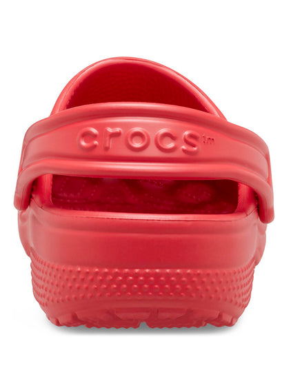 Zueco Niños Pequeños Classic Clog Rojo Crocs