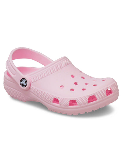 Zueco Niños Pequeños Classic Clog Rosa Crocs