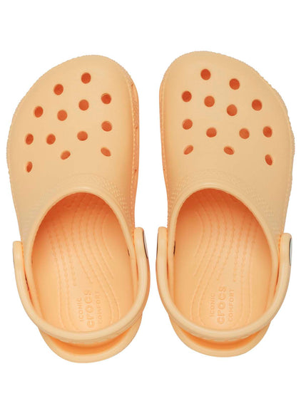 Zueco Niños Pequeños Classic Clog Amarillo Crocs