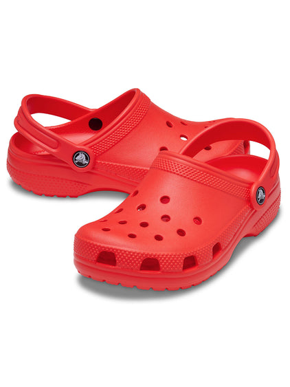 Zueco Niños Pequeños Classic Clog Rojo Crocs