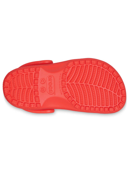 Zueco Niños Pequeños Classic Clog Rojo Crocs