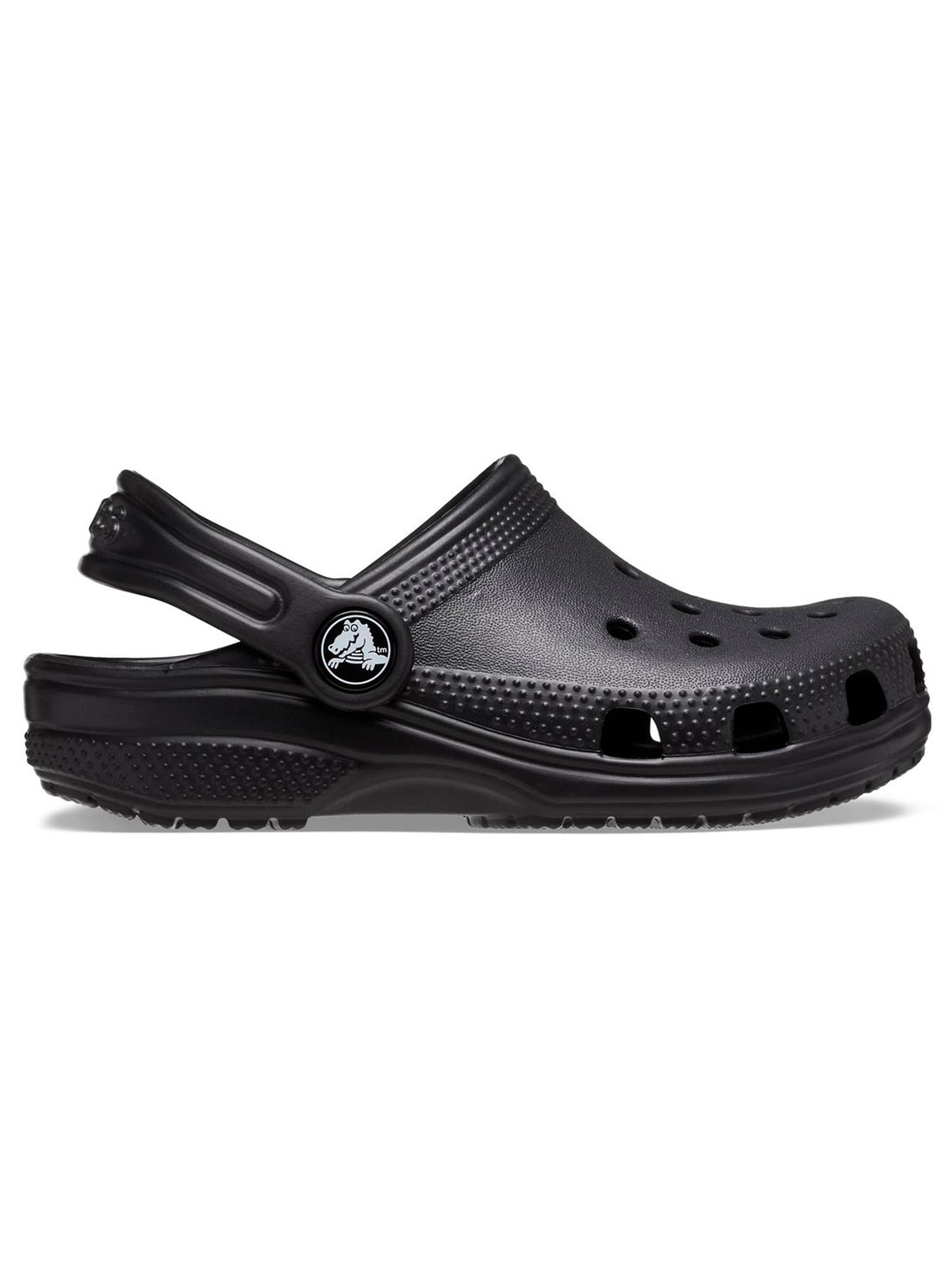 Zueco Niños Grandes Classic Clog Negro Crocs