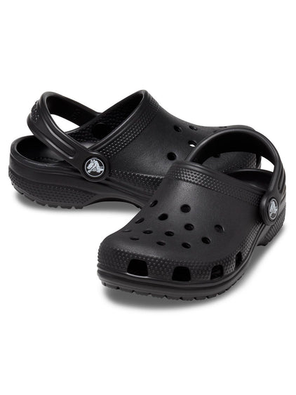 Zueco Niños Grandes Classic Clog Negro Crocs