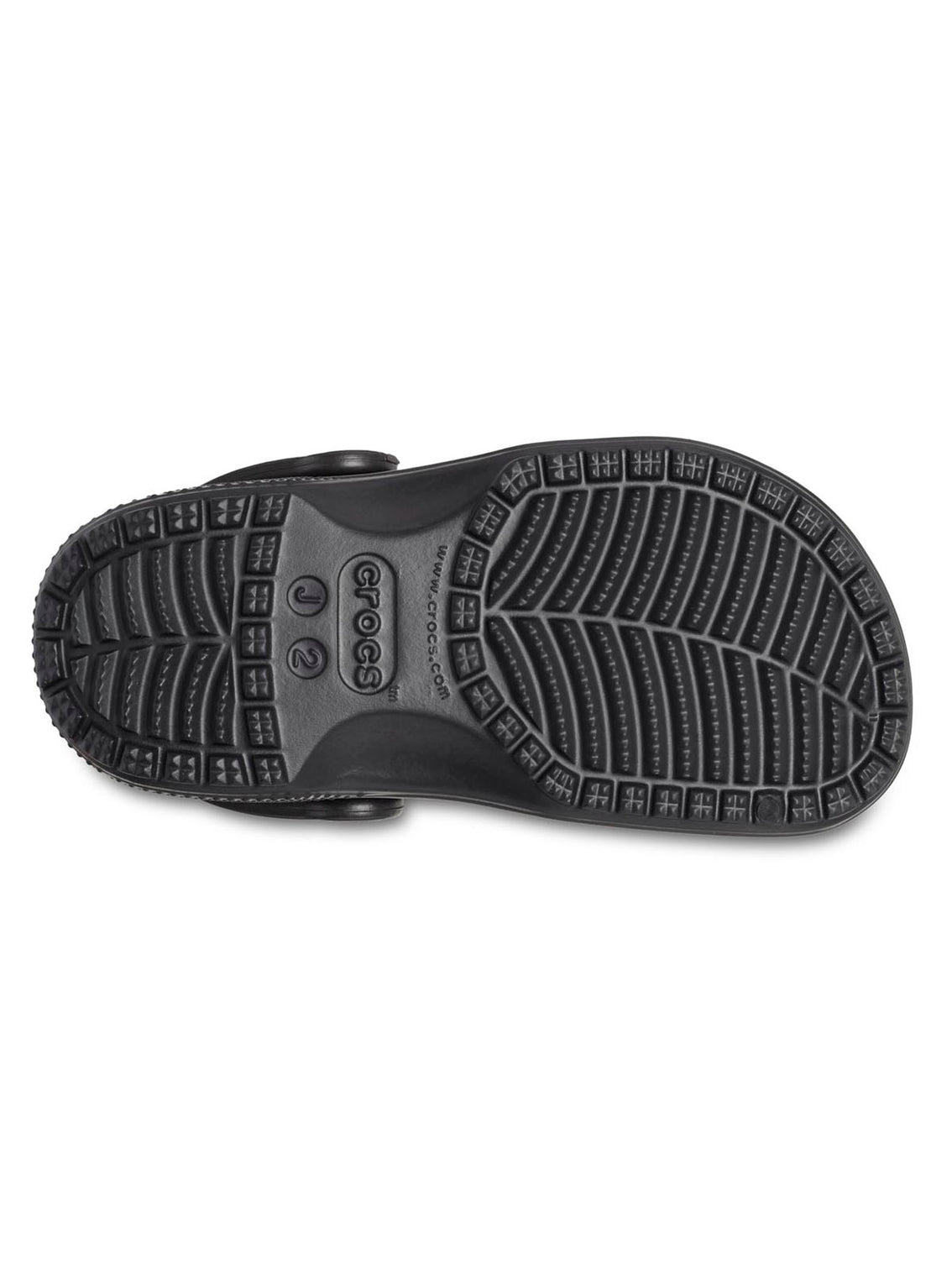 Zueco Niños Grandes Classic Clog Negro Crocs